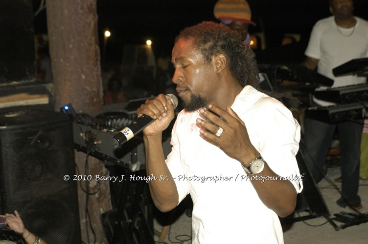 JAH Cure - Live In Concert @ Negril Escape Resort and Spa, December 15, 2009, One Love Drive, West End, Negril, Westmoreland, Jamaica W.I. - Photographs by Net2Market.com - Barry J. Hough Sr, Photographer/Photojournalist - Negril Travel Guide, Negril Jamaica WI - http://www.negriltravelguide.com - info@negriltravelguide.com...!