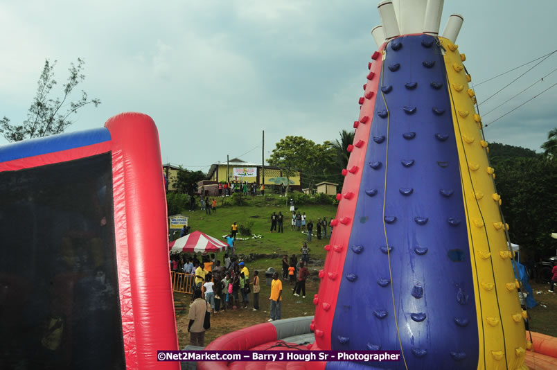 Usain Bolt of Jamaica - The Fastest Man In The World  - Usain Bolt Homecoming Celebrations - Press Conference at the Grand Bahia Principe &amp; Sherwood Content - Waldensia Primary School - Photographs by Net2Market.com - Barry J. Hough Sr. Photojournalist/Photograper - Photographs taken with a Nikon D300 - Negril Travel Guide, Negril Jamaica WI - http://www.negriltravelguide.com - info@negriltravelguide.com...!